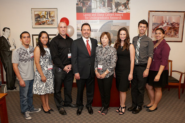 2013 Calvert Award for Undergraduate Research Reception