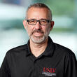 Headshot of Jeffery T. Child with a shirt that reads &quot;UNLV Communication Studies&quot;