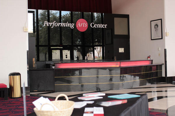 Performing Arts Center entrance