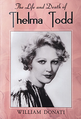 a book cover featuring Thelma Todd