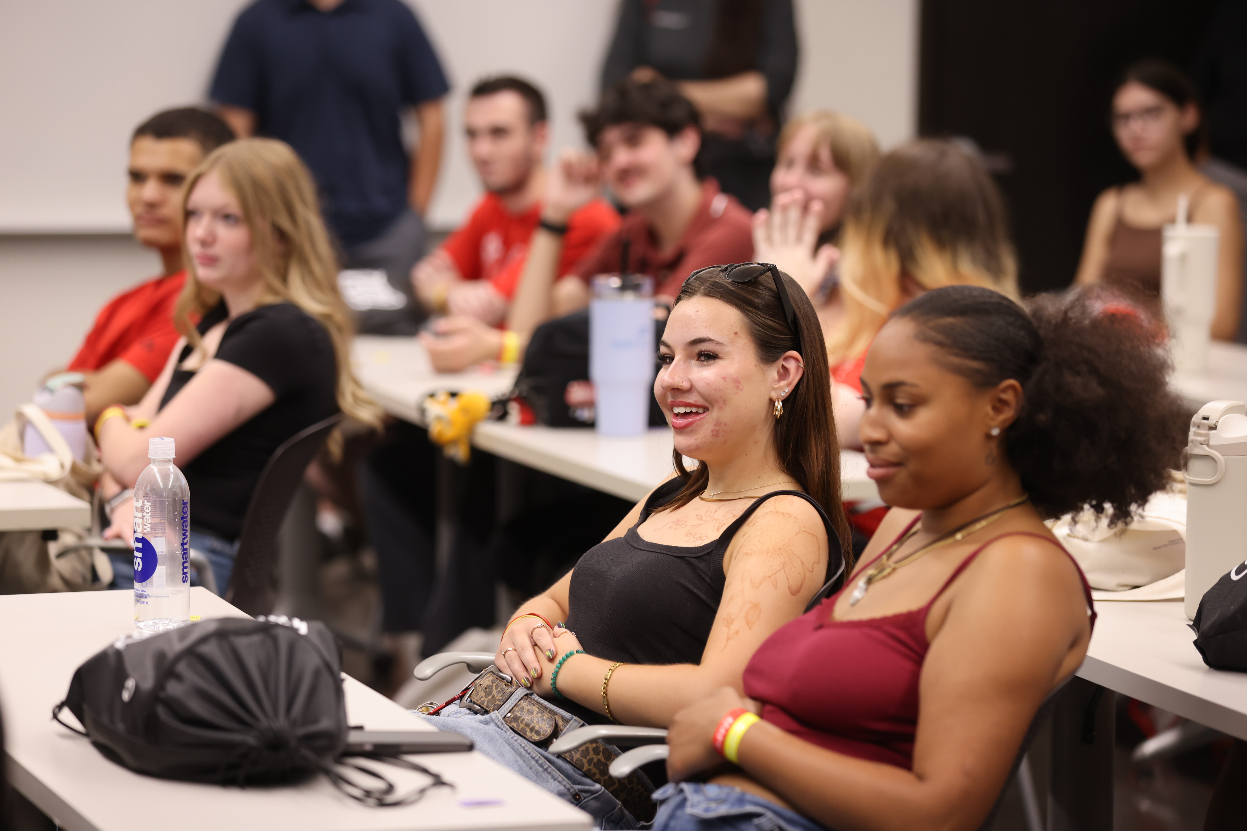 Students in a classroom