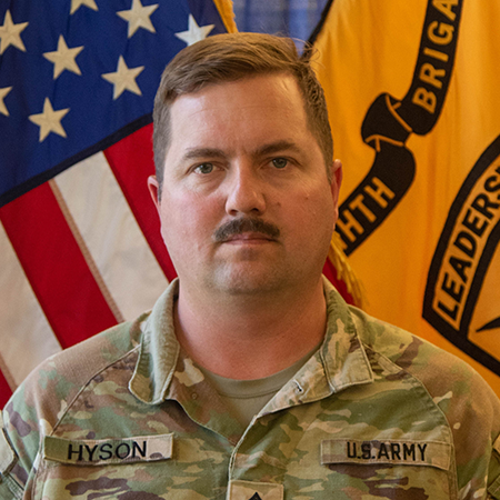 Sergeant First Class Cory Hyson's Portrait