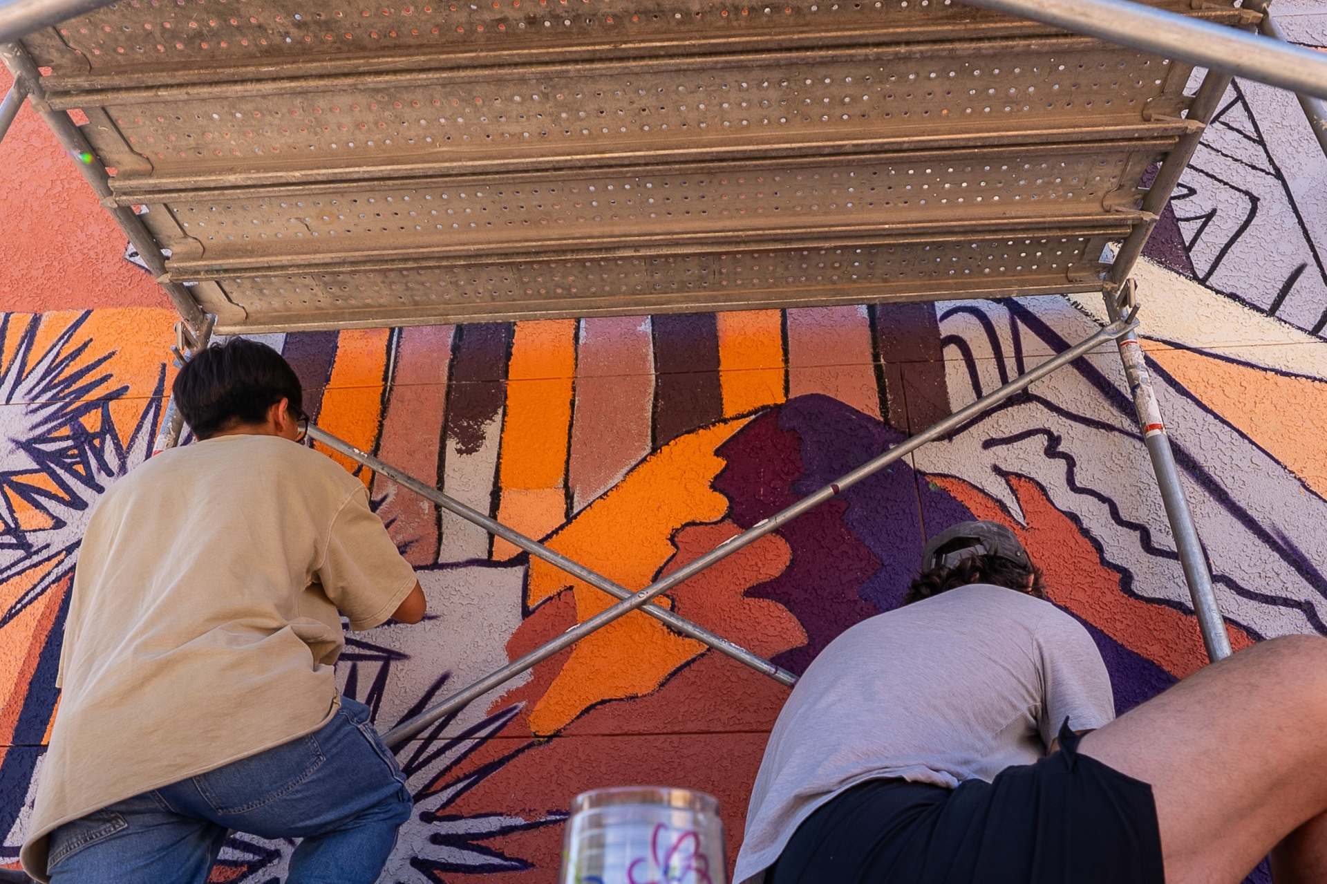 Mural Painting Install