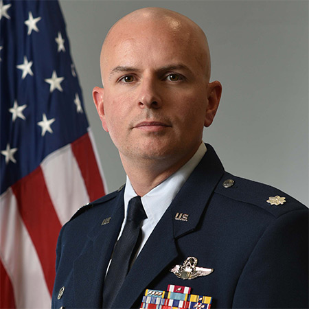 Portrait of Lt Col Michael Van Norman