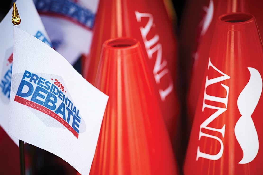 2016 Debate flags