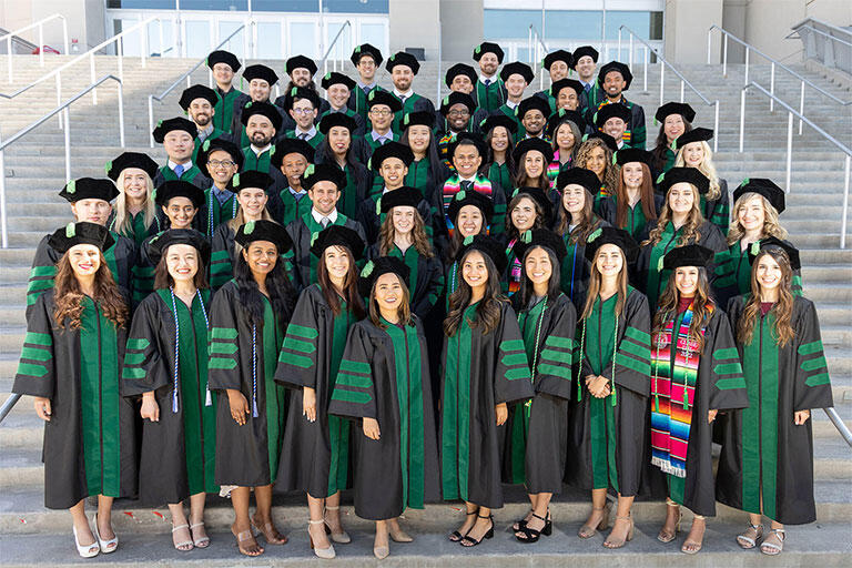 Kirk Kerkorian School of Medicine Class of 2022 graduate students