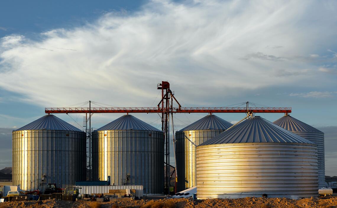 Grain silos