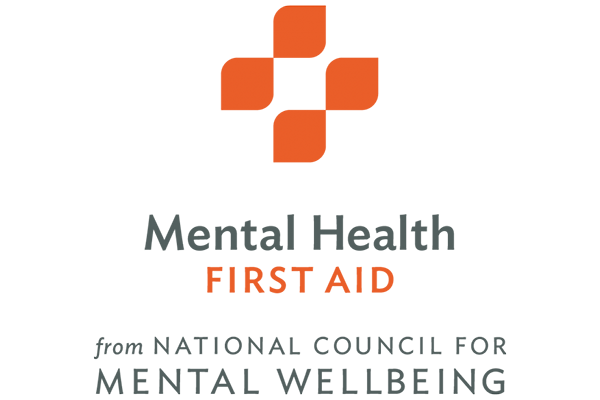 Mental Health First Aid from National Council for Mental Wellbeing logo