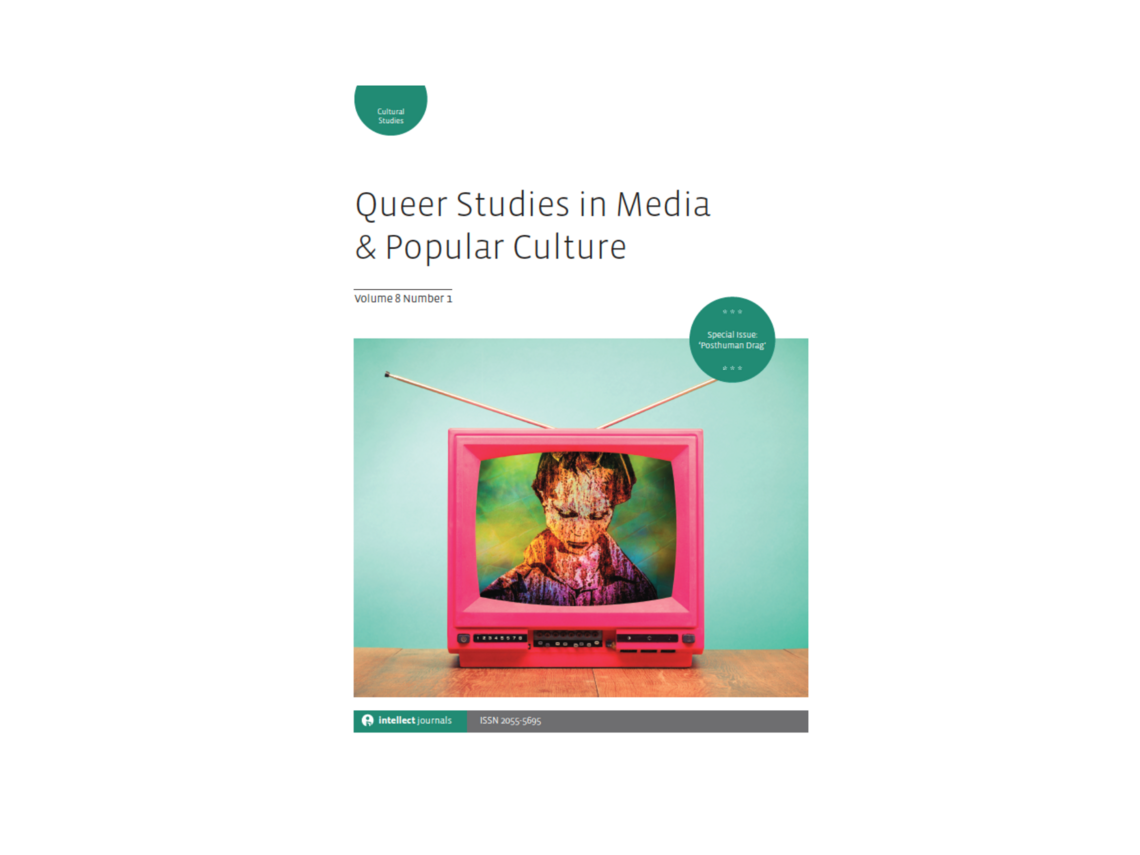 Cover art for the journal Queer Studies in Media &amp; Popular Culture.