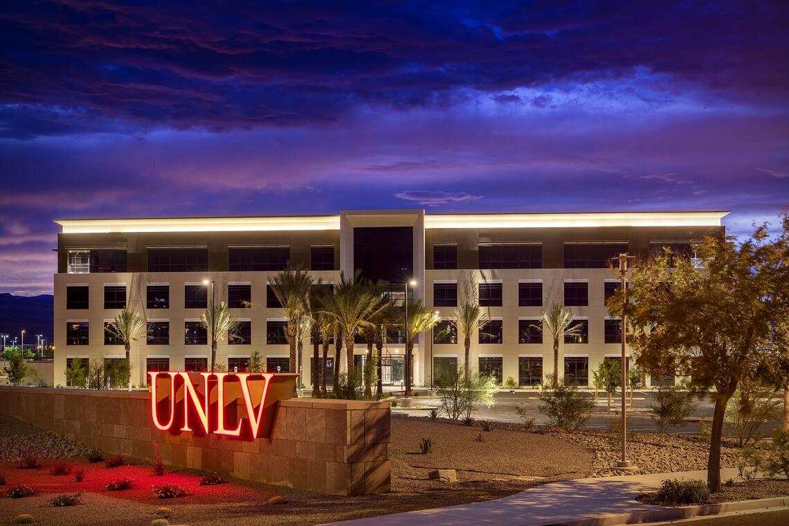 UNLV building at the Harry Reid Research &amp; Technology Park