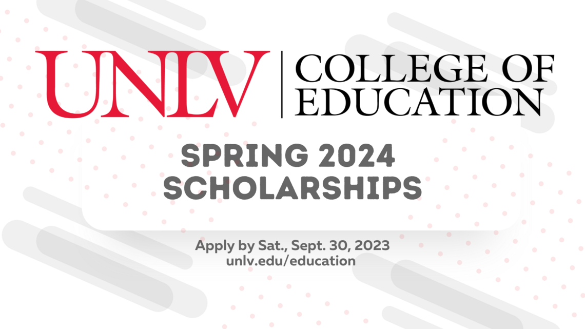 Applications for Spring 2024 Scholarships Due Sept. 30