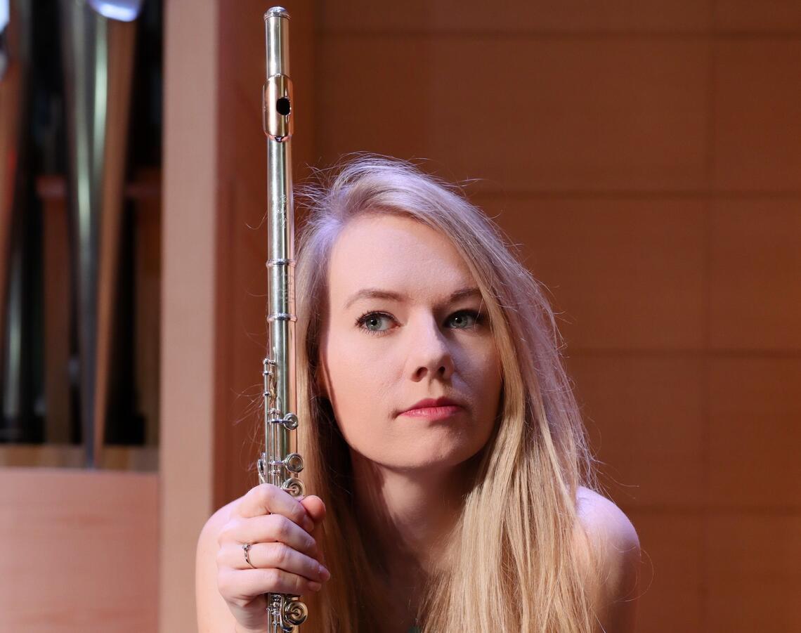 Dr. Marta Plominska, UNLV Post-Doctoral Fellow in Flute Performance