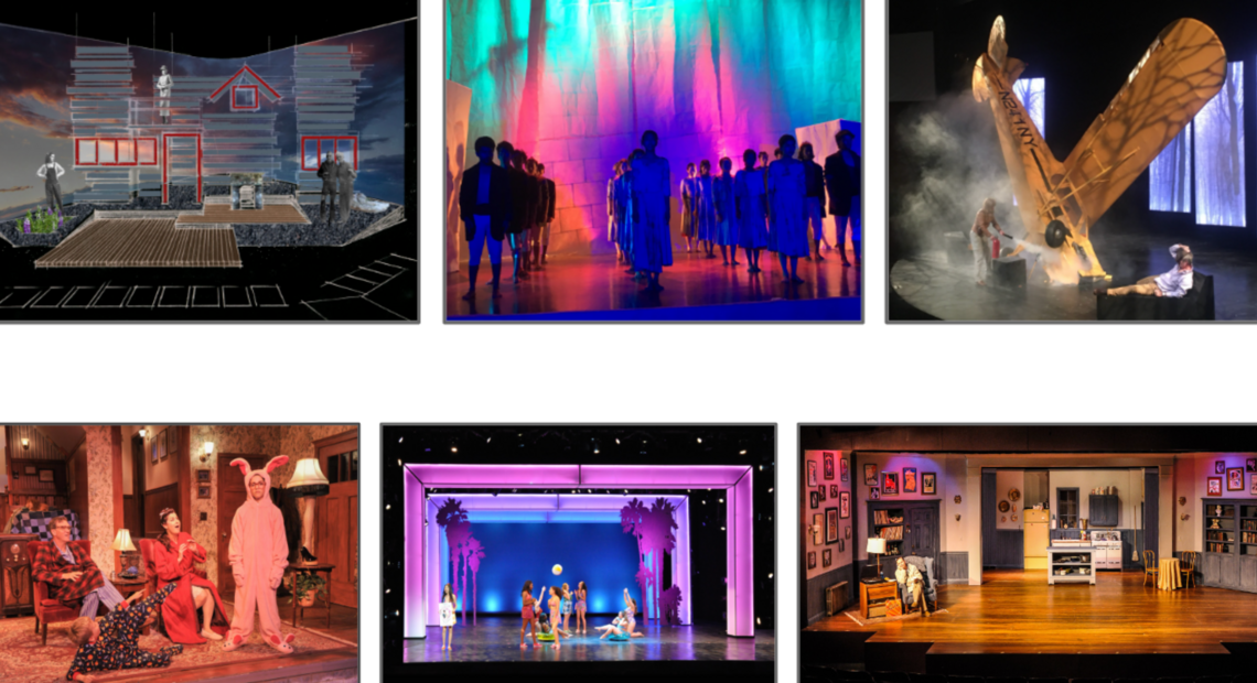 Images of set design: Selected Scholarly Research / Creative Activity of Dana Moran Williams