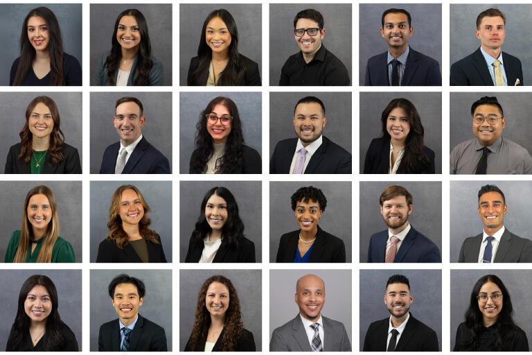 Kirk Kerkorian School of Medicine Class of 2025 Profiles Page Tile Collage