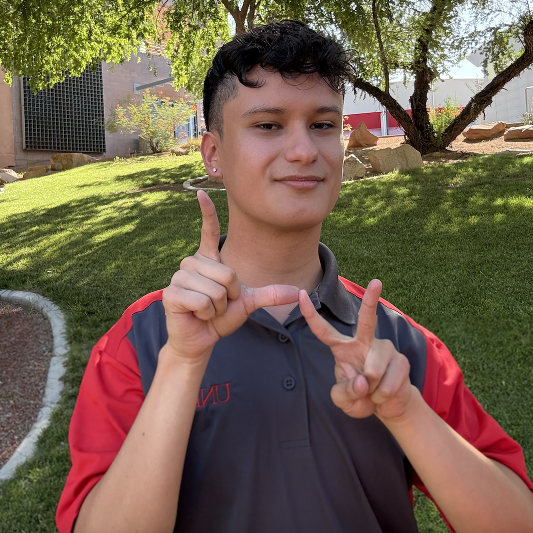 Photo of Cesar outside