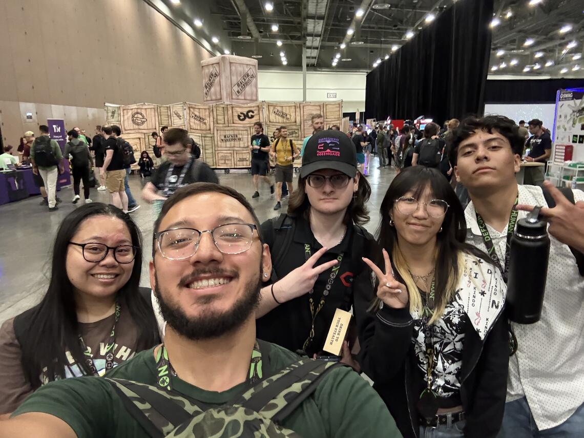 Student selfie at DEF CON