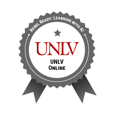 Rebel Ready: Learning with AI badge