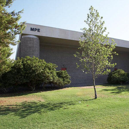 Exterior of the M.P.E. building