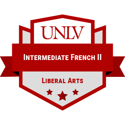 Logo for intermediate french II