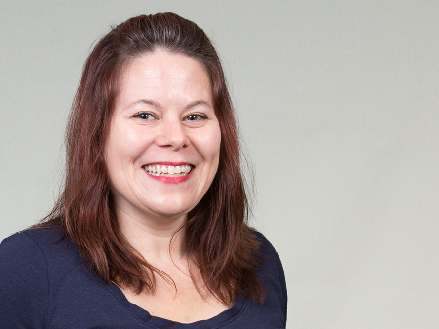 portrait of a woman smiling