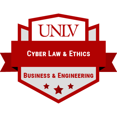 Cyber Law & Ethics Badge