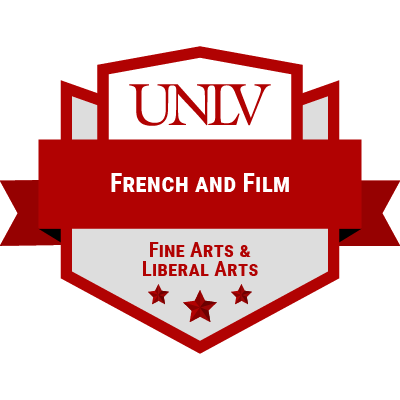 French and Film Badge