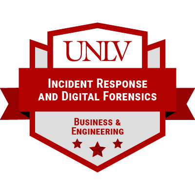 Incident Response and Digital Forensics Badge