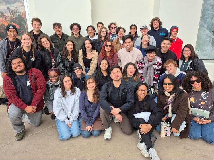 Crew of short film 'Domino.'