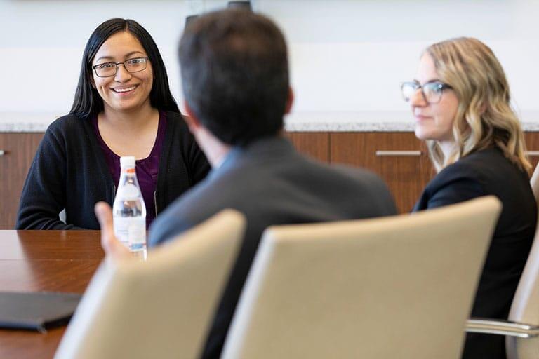 People at a conference