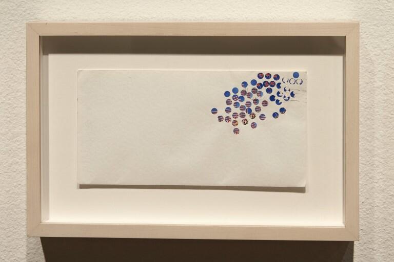 Photo of abstract drawing or painting