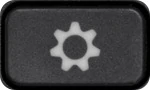 A button with a cog icon on it.