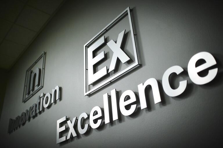 Excellence sign