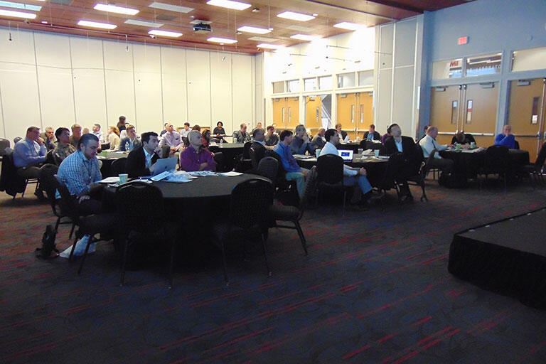 People in a conference