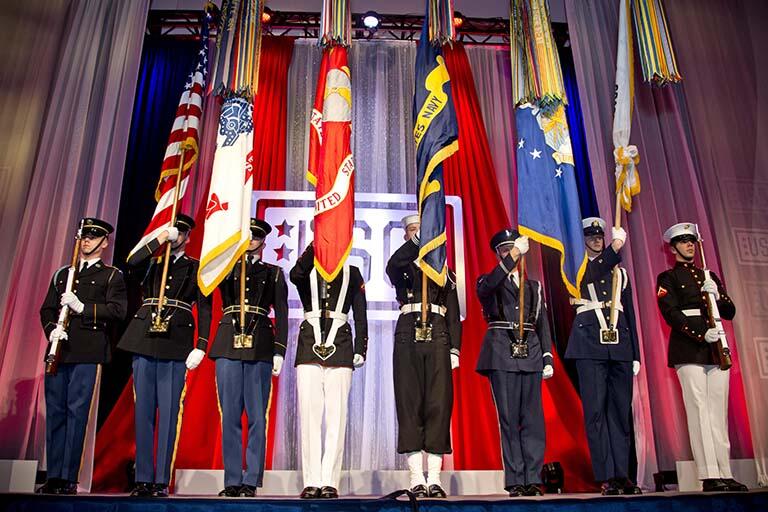 Joint Service Military Color Guard