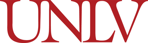 Official UNLV logo in scarlet