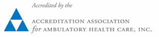 Accredited by the Accreditation Association for Ambulatory Health Care, inc.
