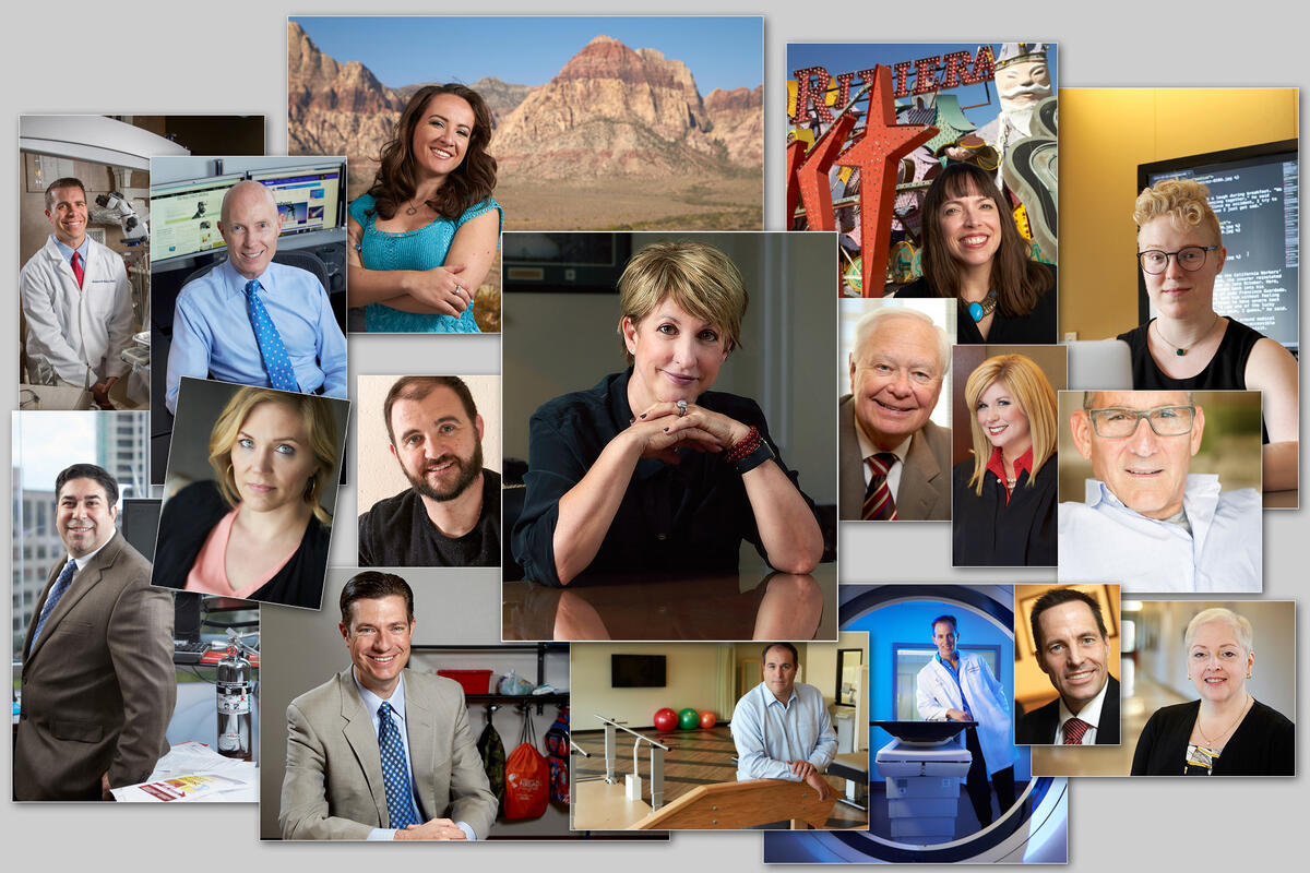 Group of alumni photos