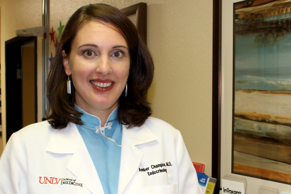 Portrait of Dr. Amber Champion