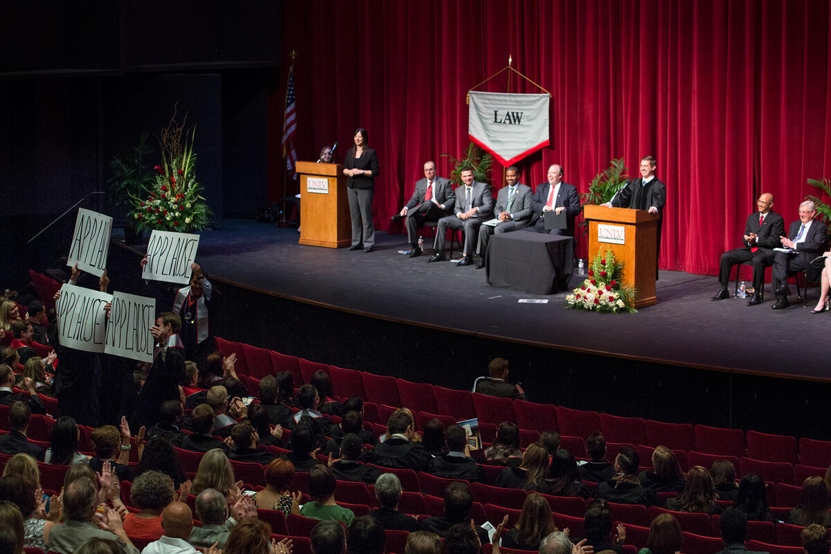 Law School ceremony