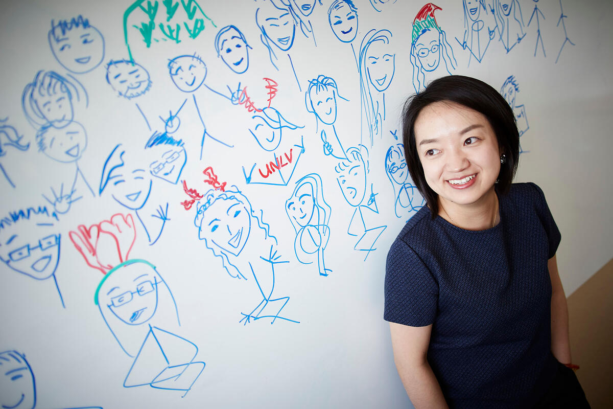 UNLV professor Zihui Ma