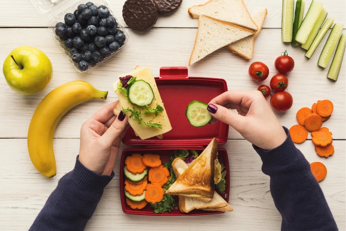 Packing a lunchbox