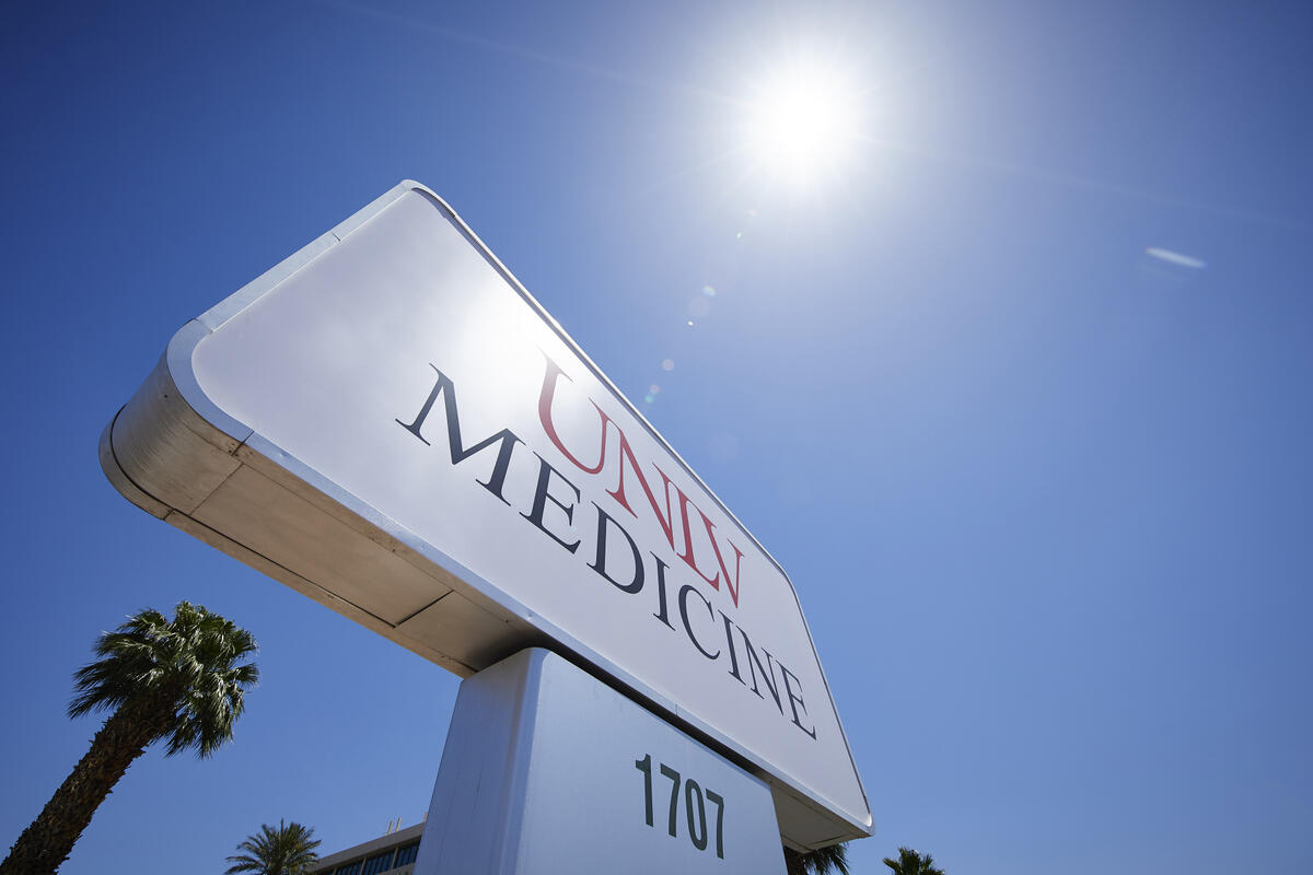 UNLV Medicine sign