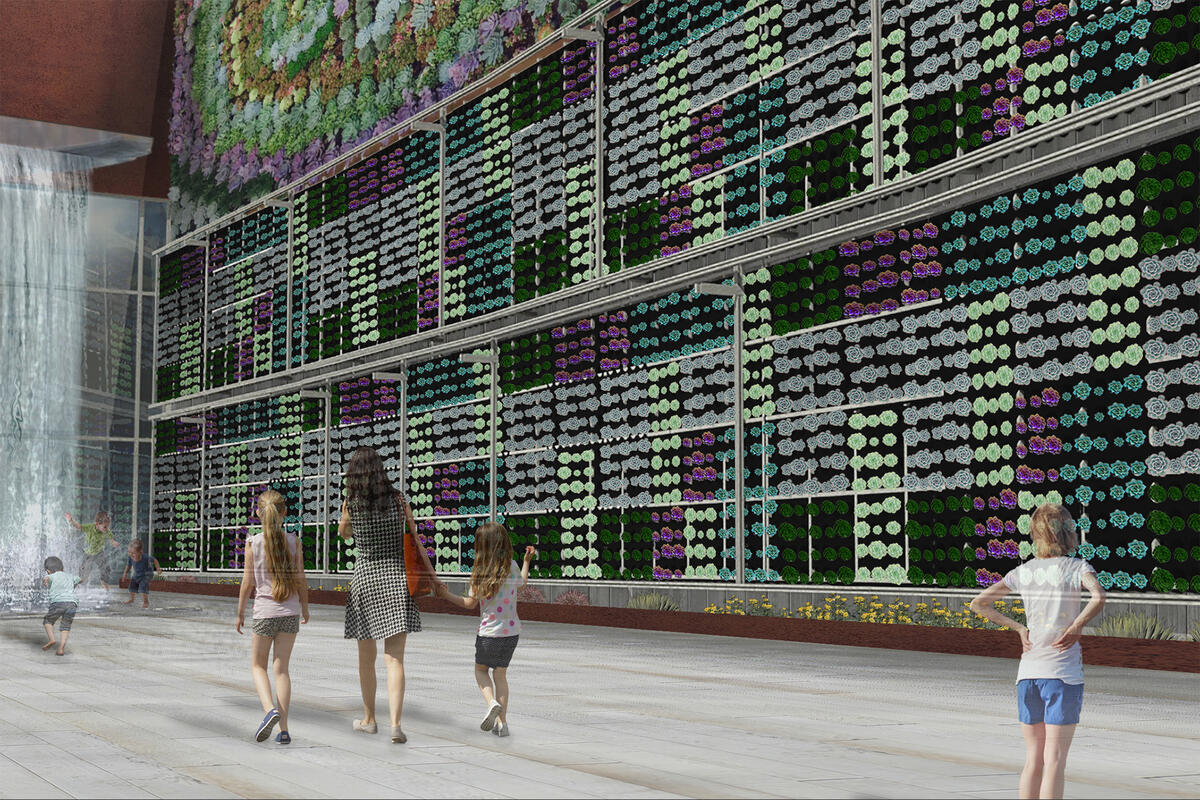 Project rendering for the Origen Museum