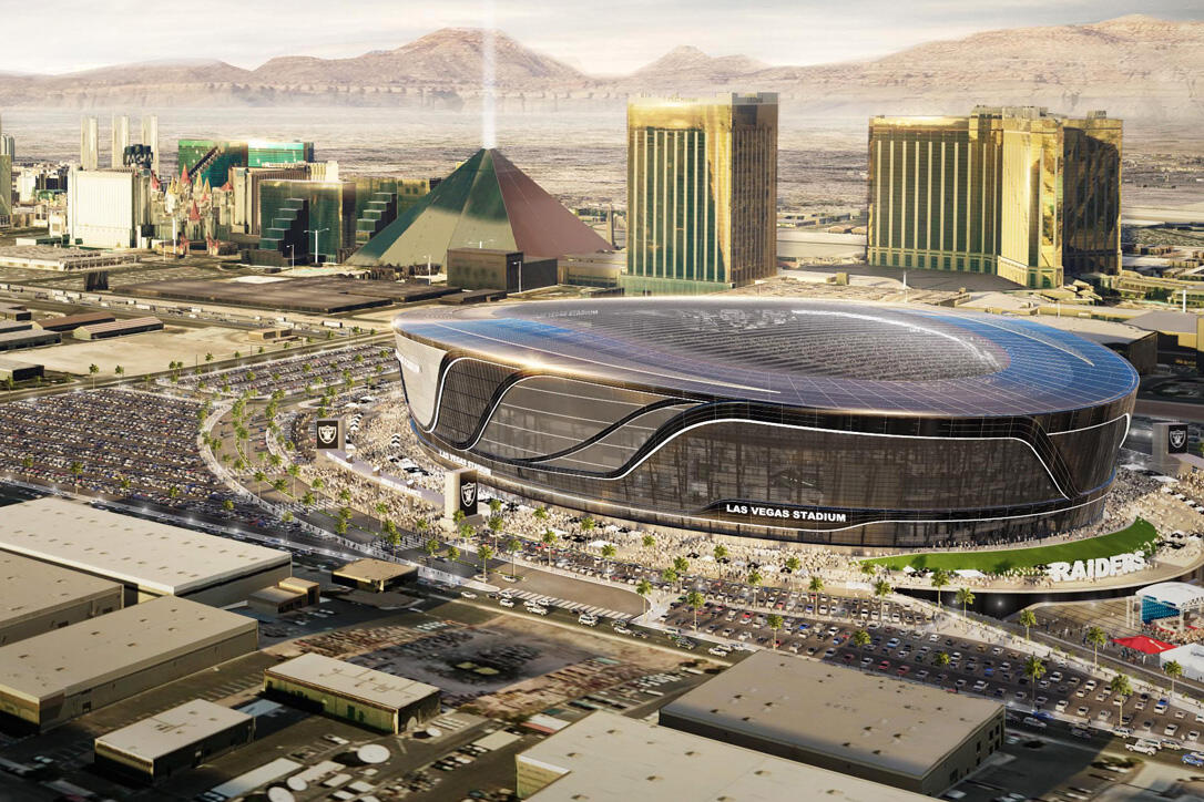 Rendering of Allegiant Stadium