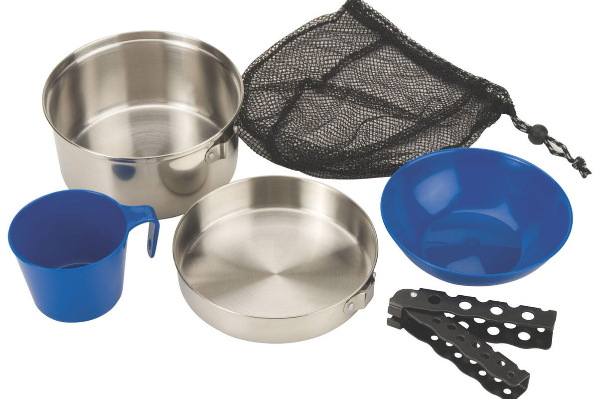 Cookset for camping.
