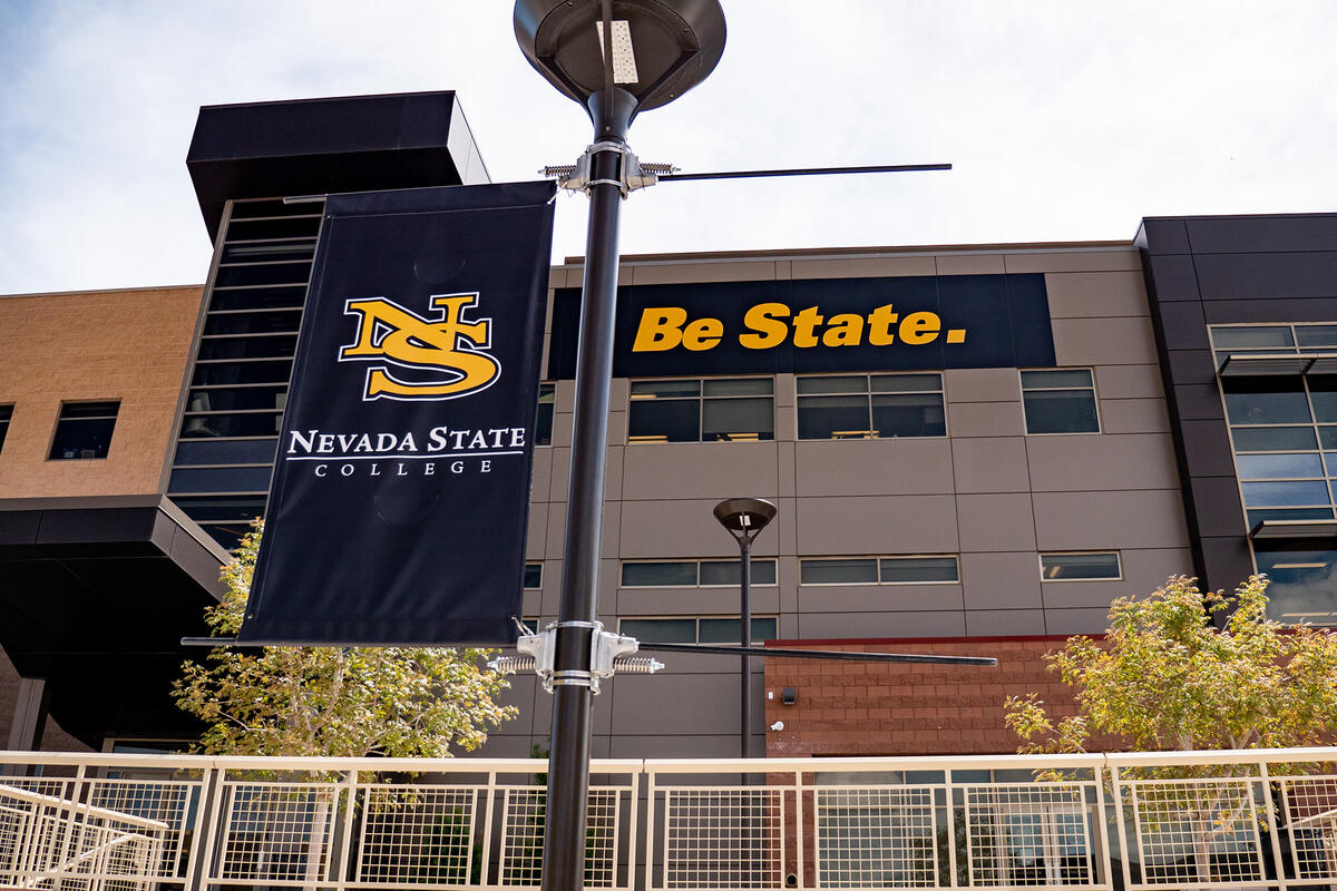 N-S-C banner with the school's logo and the phrase 'Be State'