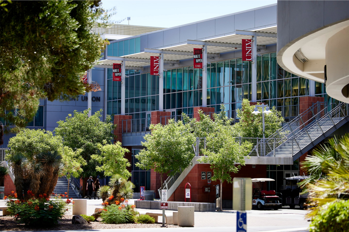 view of the UNLV student union