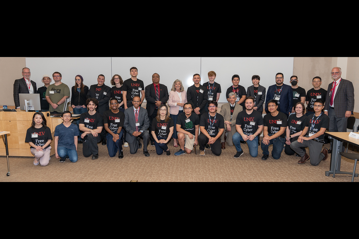 image of UNLV free cyber clinic members