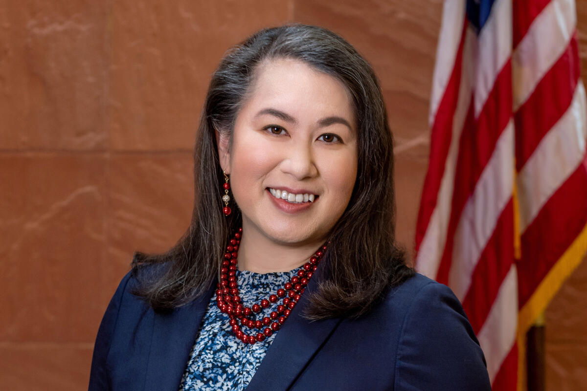 dean of UNLV law school leah chan grinvald