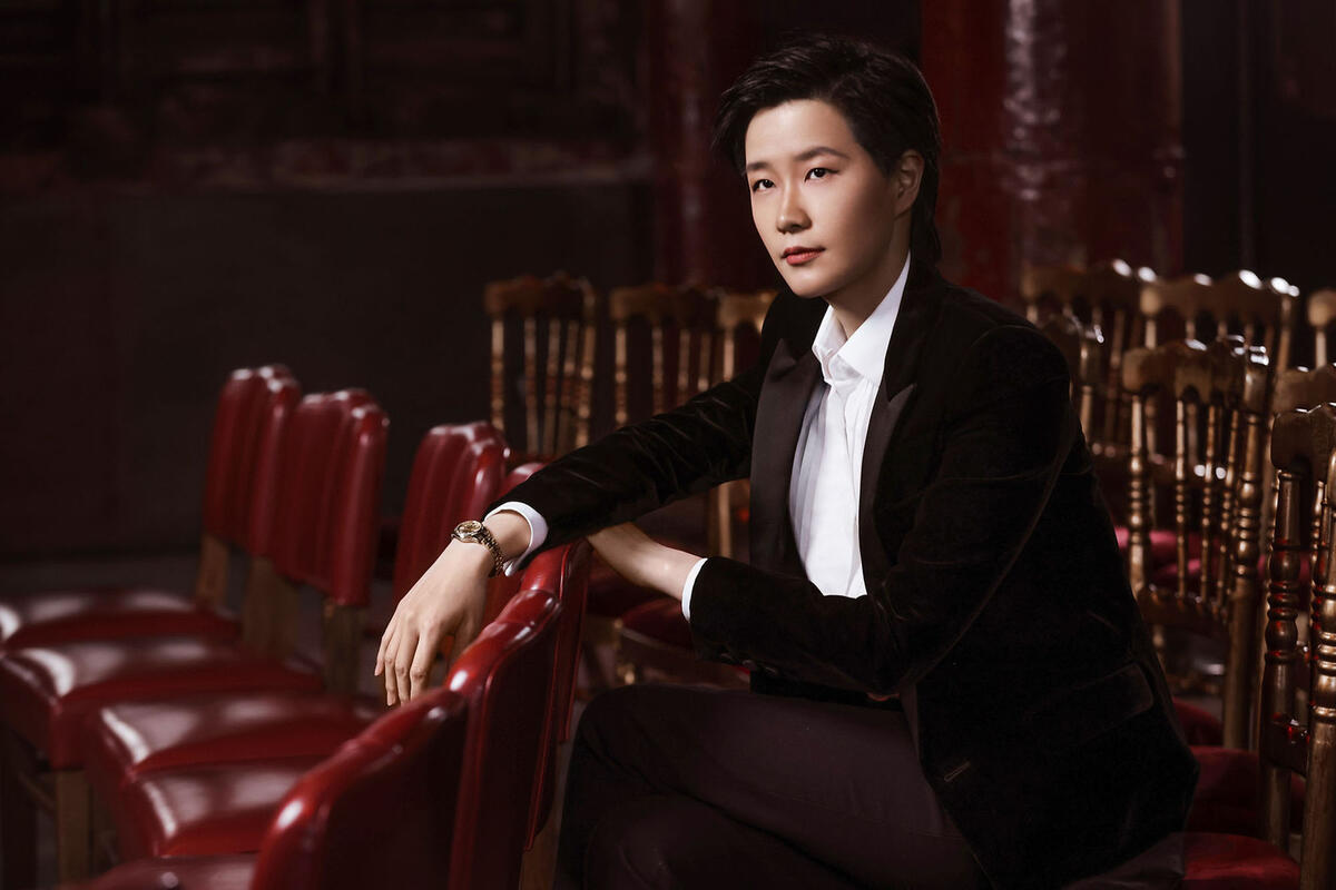 musician in formal attire